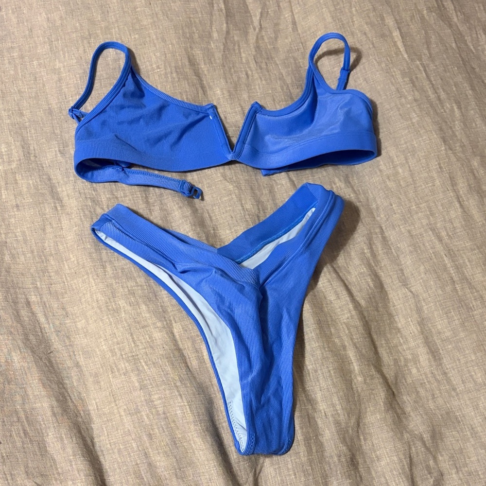 Vibrant Blue Women's Bikini Set